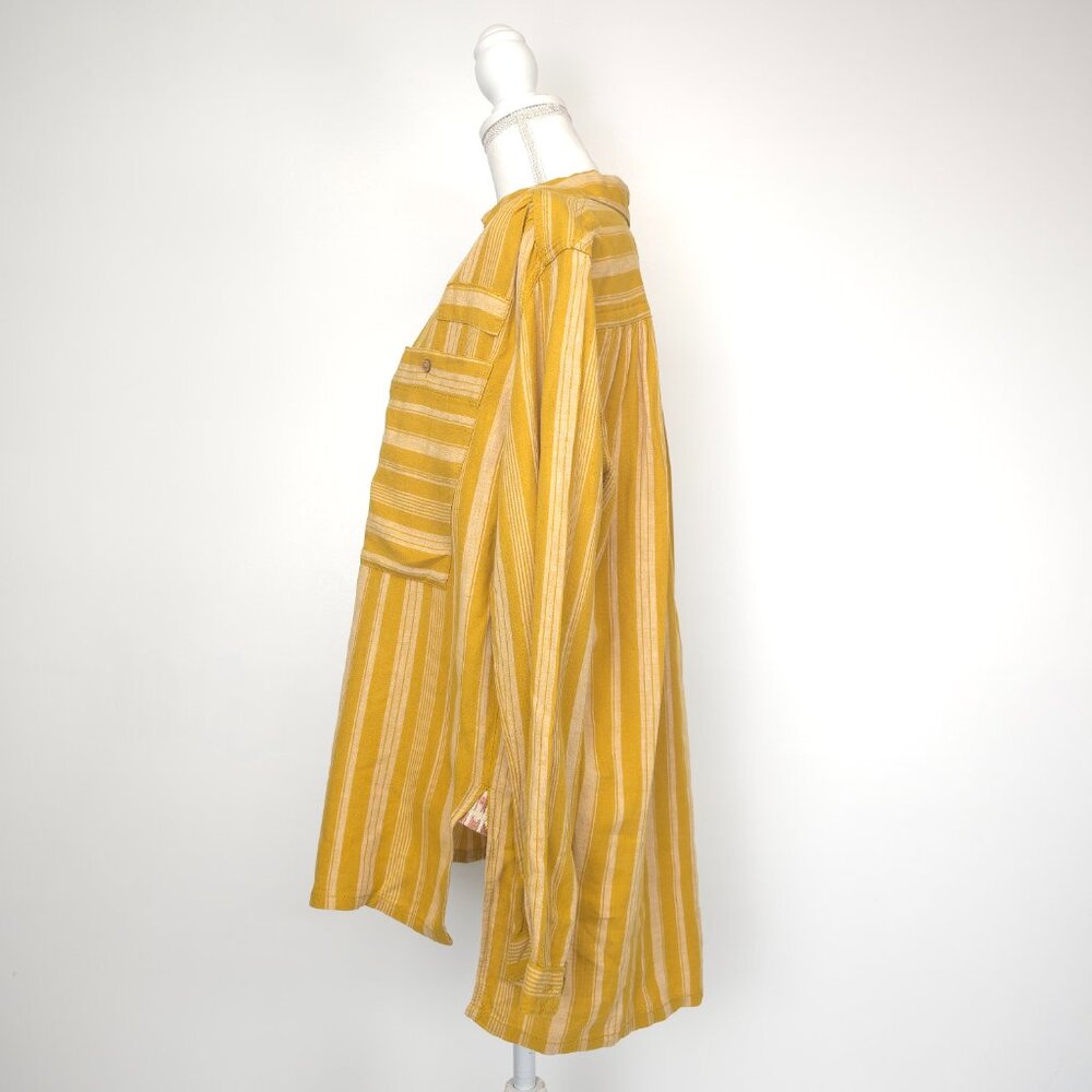 We The Free Summer Breeze Striped Tunic Shirt Small - Picture 6 of 12